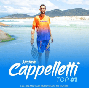 Michele Cappelletti top number one beach tennis